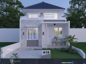desain rumah minimalis kecil 1 lantai lebar 6 x 15 meter ide hunian cantik modern type 50 terbaru